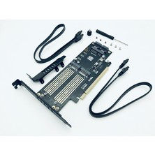 Platoon M.2 Nvme SSD Ngff Pcıe 3.0X16 Adaptör Msata