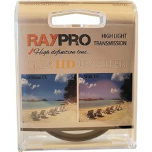 Raypro 58MM Slim Uv Koruyucu Filtre - Ince Tasarım
