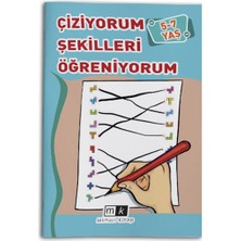 Mirhan Kitap Çiziyorum Şekilleri Öğreniyorum 5-7 Yaş