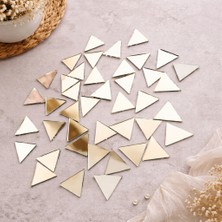 Aypars Atölye 100 Adetüçgen Ayna Parçaları | Dekoratif Mozaik & Hobi Aynası