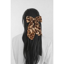 Leoapar Desenli Fiyonk Otomat Toka Kahverengi