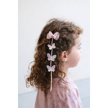 Kelebekli Toka Pembe