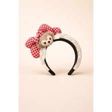 Fare Aksesuarlı Taç Kırmızı