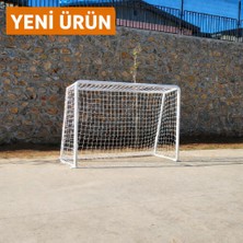 Uzman Güvenlik Filesi Kale Filesi 3X2M Derinlik 50CM, 1 Çift Kalınlık 4 mm Futbol Kale Filesi