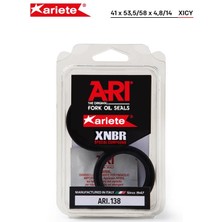 Ariete ARI.138 2006-2021 Triumph Bonneville T100 Uyumlu Ön Amortisör Toz Keçesi