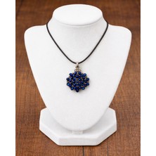 Sufi Tesbih Esans Ve Hediyelik El Yapımı Cevşen-I Kebir Kolye Modeli – Lacivert Boncuklu Dualı Cevşen Kolye – Nazar Koruyucu Manevi Hediyelik