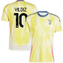 Portego Juventuss Kenan Yıldız 2024/25 Yeni Sezon Deplasman Forması (Yeni-Sarı)