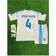 Portego R.e.a.l M.a.d.r.i.d 2018 Kiev Sergio Ramos Çocuk Forması 4'lü Set (Armalı)