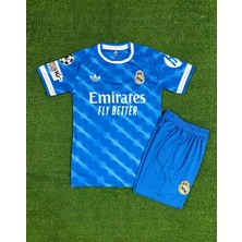 Portego Real Madrid 2025/26 Yeni Sezon Arda Güler Alternatif Çocuk Forması  ( Blue)