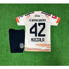 Portego Bayern Münih 2025-26 Sezonu Jamal Musiala Deplasman Çocuk Forması