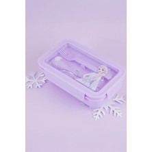 Feyza Design Sevimli Karlar Ülkesi Temalı 1100ML Renkli Yemek Kabı