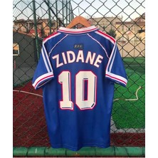Portego Fransa Milli Takımı 98 Dünya Kupası Zinedine Zidane Nostalji Forması