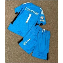 Portego R.e.a.l.m.a.d.r.i.d 2022/23 Sezonu Thibaut Courtois Kaleci Çocuk Forması