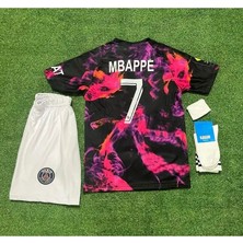 Portego P.s.g 2023/24 Yeni Sezon Kylian Mbappé Eyfel Kuleli Konsept Çocuk Forması 4'lü Set
