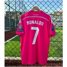 Portego R.e.a.l M.a.d.r.i.d 2014 Şampiyonlar Ligi Finali Cristiano Ronaldo Özel Deplasman Forması