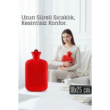 Kauçuk Sıcak Su Torbası -18X25 cm Termofor | Termal Torba