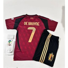Portego Belçika 2024/25 Yeni Sezon Kevın De Bruyne Çocuk Forması 4'lü Set