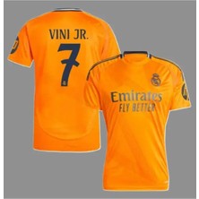 Portego Vinicius Jr. 2024-25 Yeni Sezonu Real Madrid Deplasman Yetişkin Forması