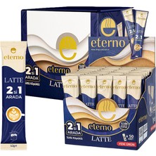 Eterno 2'si 1 Arada Latte Kahve 12G - 50'li Paket