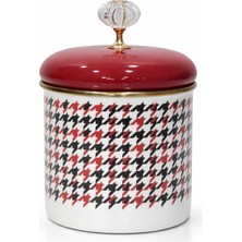 Feyza Design Küçük Boy Emaye Baharatlık Kavanoz, 10 Cm, Şık ve Kullanışlı Tasarım