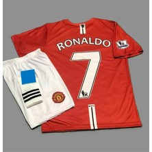 Portego Cristiano Ronaldo 2008 Moskova Finali Manchester/united Çocuk Forması 4'lü Set