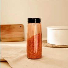 Feyza Design 3'lü Çizgili Kavanoz Seti, Şık ve Kullanışlı Saklama Çözümü