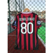 Portego A.c Milan 2009/2010 Sezonu Ronaldinho Nostalji Forması
