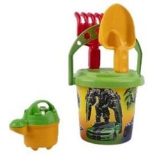 Aesco Yuvarlak Küçük Kova Plaj Seti - 2050  (Lisinya)