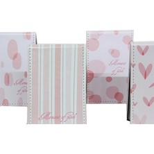 Aesco Cep Aynası Standlı Pembe ( Lisinya )