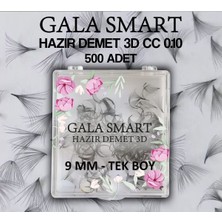 Özgürce 3D cc Kıvrım Demet, 0,10 Mm, 9 mm Tek Boy, 500 Adet