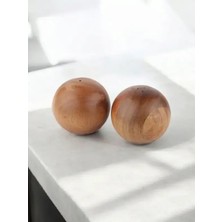 Feyza Design Akasya Top Tuzluk ve Karabiberlik Seti, Şıklık ve Pratiklik Sunar