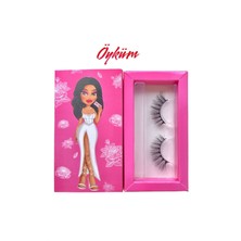 Özgürce Gözleri Büyüten Doğal ve Hafif Takma Kirpik Seti