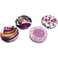 Aesco Cep Aynası Yuvarlak Tombul Queen ( Lisinya )