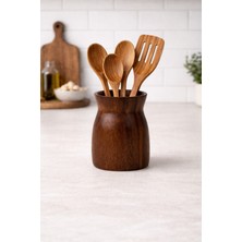 Feyza Design Eşsiz Tasarımlı 3 Bölmeli Şık Kaşıklık, Mutfağınıza Şıklık Katacak