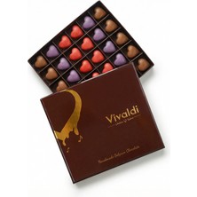 Vivaldi Klasik Seri 36'lı Kalpli Çikolata Kutusu