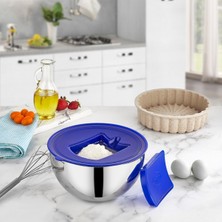 Feyza Design Şık 26 cm Paslanmaz Çelik Karıştırma Kabı, Pratik ve Dayanıklı Tasarım