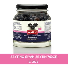Zeytino Gemlik Siyah Zeytin 700 gr (291/320) S