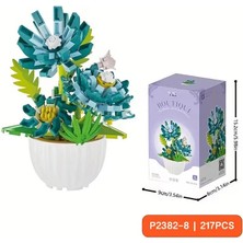 Toyska Yapım Çiçek Saksısı Seti - Dekoratif Yap-Boz Çiçek - (217 Parça)