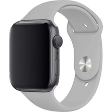 Alstrap Apple Watch 11-10 (42MM) 9 8 7 (41MM) 6 5 4 SE(40MM) Uyumlu Silikon Kordon Kayış