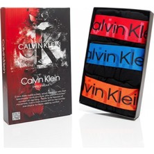 Klein Siyah Erkek 3’lü Kutulu Calvin Boxer