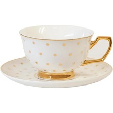 Mikasa Moor Cristina Re Teacup Polka Gold