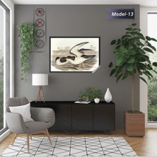 Akıllı Kağıt Statik Tutunma Özellikli Tablo - Poster Hayvan (Model-13)