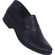 Berenni M307 Siyah Poli Deri Erkek Klasik Ayakkabı