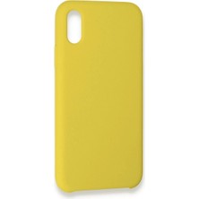 Olinea Iphone x Kılıf Lansman Legant Silikon - Sarı