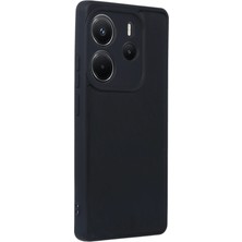 Starseven Redmi Note 14 4g Kılıf Aras Deri Kapak - Siyah