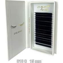 Özgürce Ipek Kirpik 010 C 15 Mm, Doğal ve Uzun Görünüm Için Mükemmel Seçim