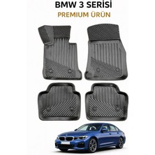 Black Gold Bmw 3 Serisi F31 2012-2019 X-Drive ile Uyumlu 3D Oto Paspas Premium