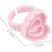 Özgürce Kolay Kullanımlı Ipek Kirpik Demet Tutucu, Hızlı ve Pratik Volüm Yüzüğü