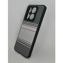 Mi 14T Pro Uyumlu Karbon Desen Baskılı Silikon Koruyucu Kılıf