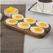 Feyza Design Çekici Ahşap 6'lı Yumurtalık, Şık ve Dayanıklı Tasarım